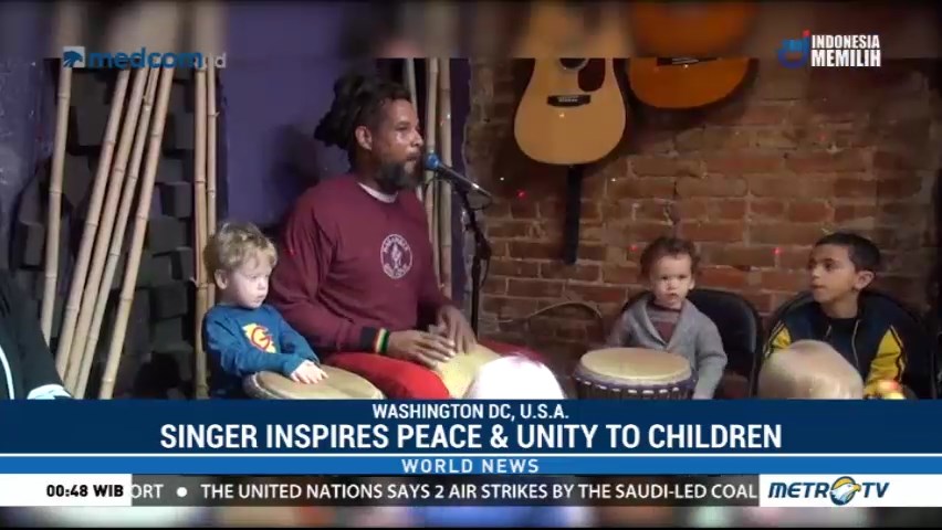 Singer Inspires Peace and Unity Among Young Audiences
