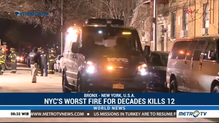 NYC's Worst Fire for Decades Kills 12