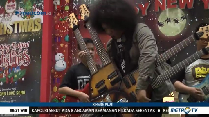 Unik, Gitar Ini Berkepala Enam
