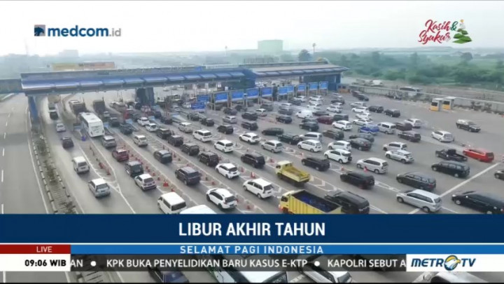 Antisipasi Antrean Panjang, 16 Gardu Tol Cikarang Utama Dibuka