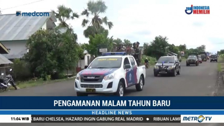 Jelang Tahun Baru, Petugas Gabungan Tingkatkan Patroli di Lembata