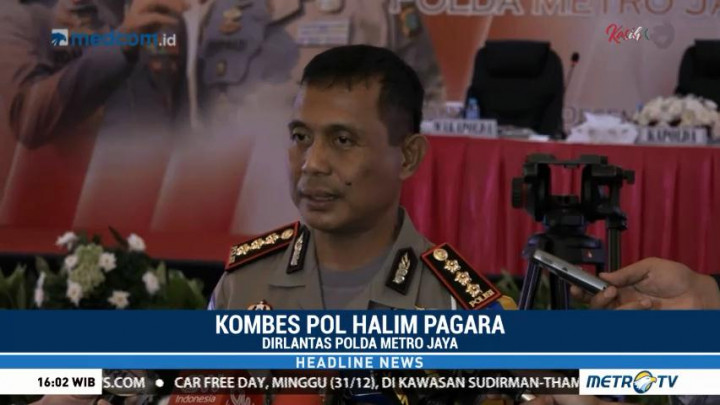 Polda Metro Jaya Kerahkan 2 Ribu Personel di Malam Tahun Baru