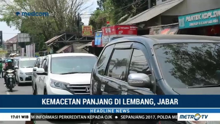Arus Lalin Menuju Lembang Macet