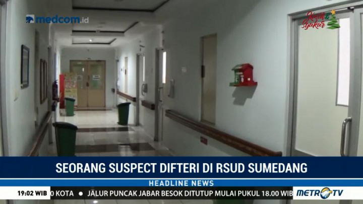 Pasien Diduga Difteri Dirawat di RSUD Sumedang