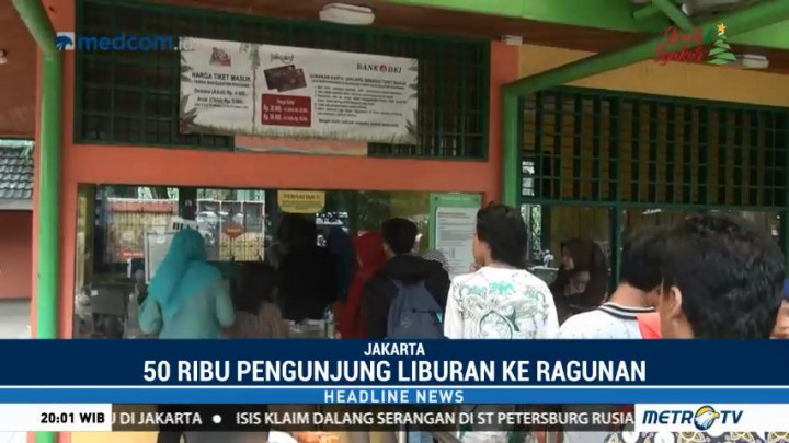 50 Ribu Wisatawan Berlibur ke Ragunan