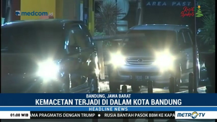 Arus Lalin di Gerbang Tol Pasteur Lancar