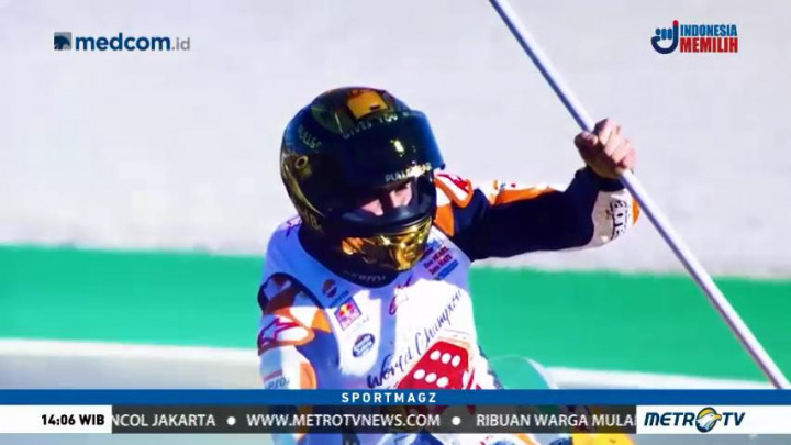 Kaleidoskop 2017: Jatuh Bangun Marquez Rengkuh Juara Dunia