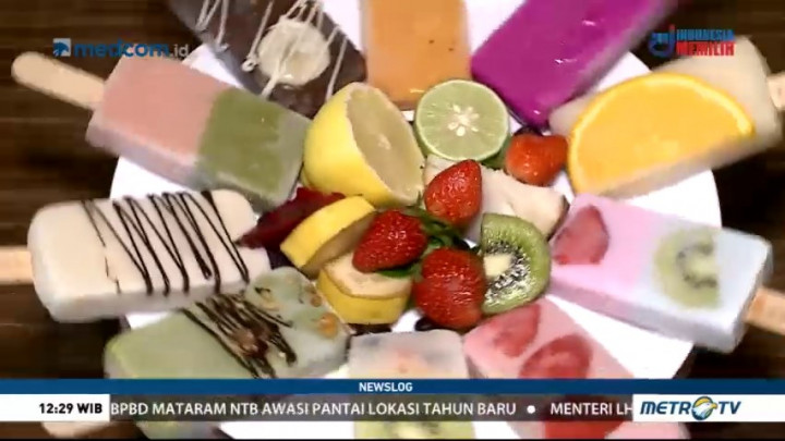 Mencoba Es Krim Enak yang  Sehat Asal Taiwan