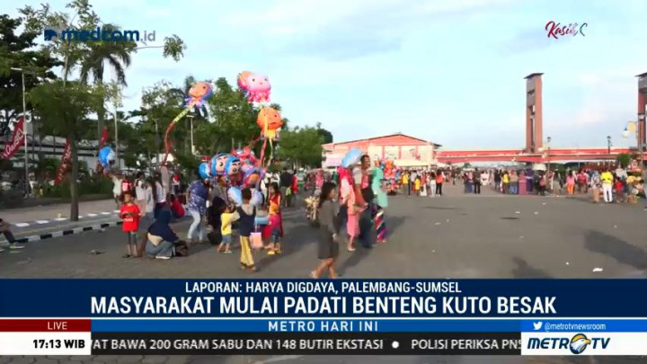 Pusat Perayaan Tahun Baru di Palembang Digelar di Pelataran BKB