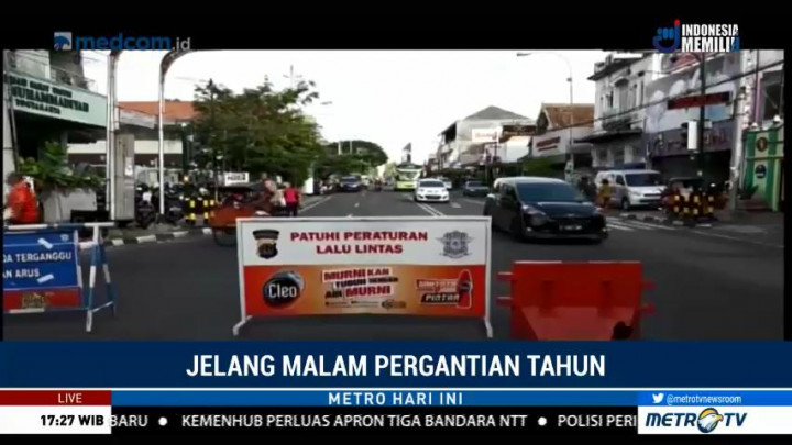Jalan Menuju Malioboro Ditutup