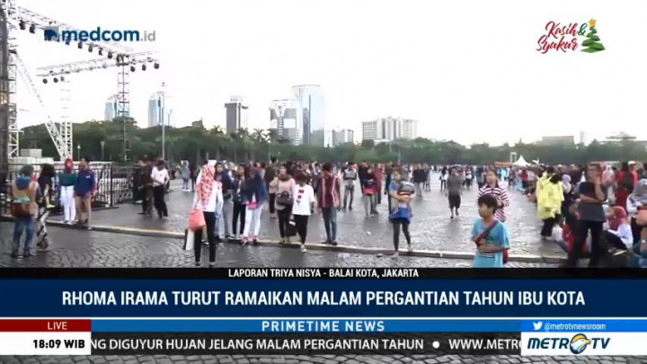 Gubernur & Wagub DKI akan Tinjau Sejumlah Titik Perayaan Tahun Baru