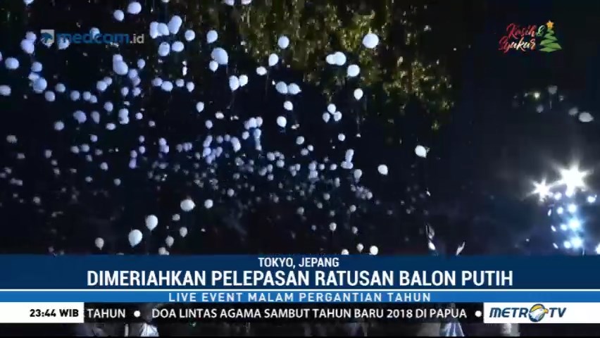 Perayaan Tahun Baru di Jepang Berlangsung Meriah