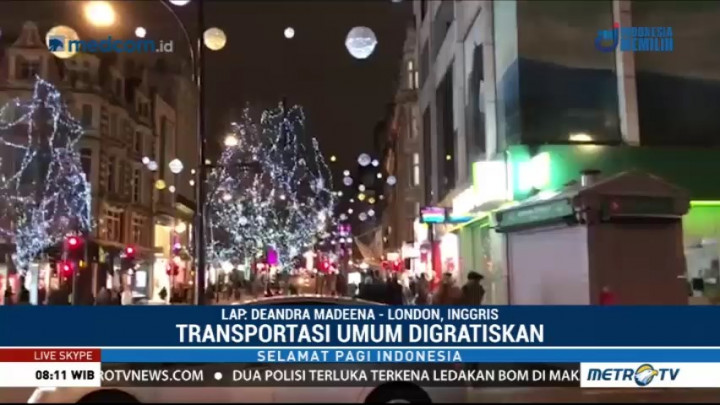 Kemeriahan Pesta Pergantian Tahun di London