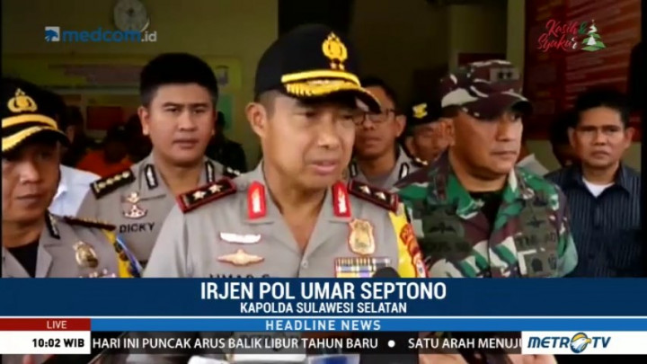 Kapolda Sulsel Belum Pastikan Ledakan di Polsek Bontoala Aksi Teroris