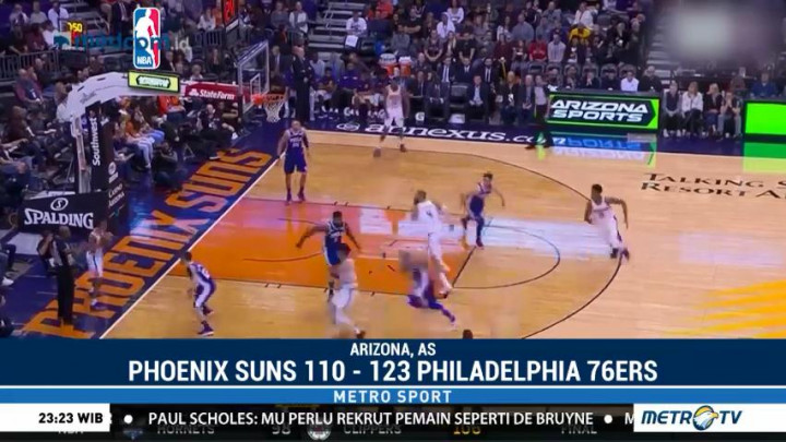 Dario Saric Bawa Philadelphia 76ers Menang Lawan Phoenix Suns