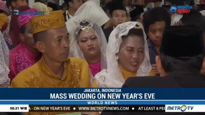 Mass Wedding on New Year's Eve