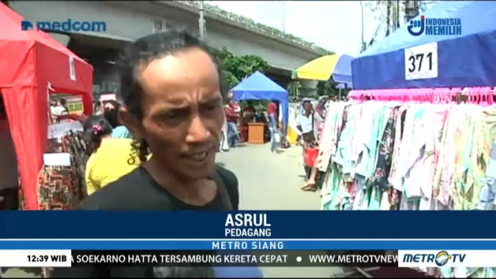 Awal 2018, PKL Tanah Abang Keluhkan Sepi Pembeli