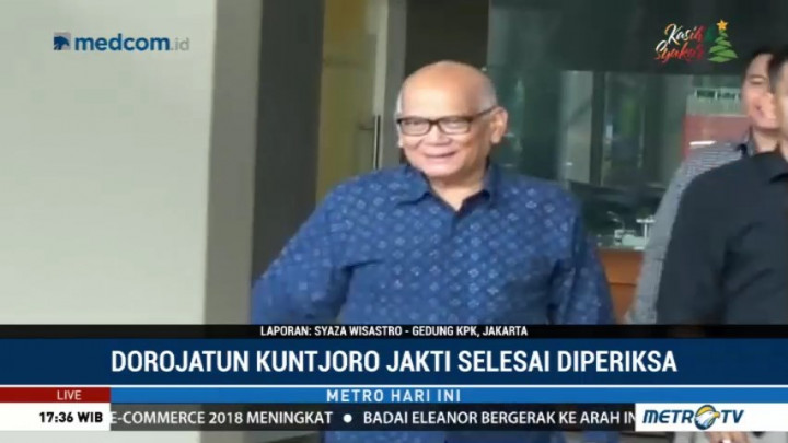 Dorodjatun Dimintai Keterangan Soal Putusan Dikeluarkannya SKL BDNI