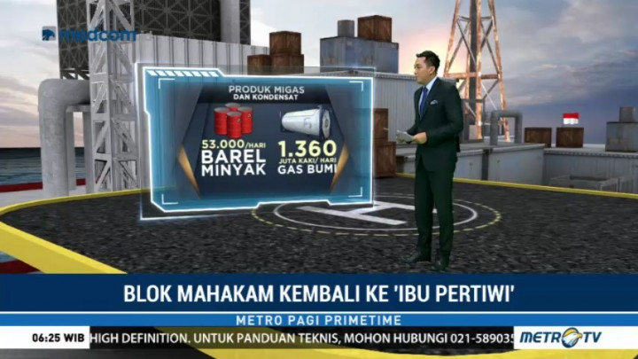 Blok Mahakam Kembali ke Pangkuan Ibu Pertiwi