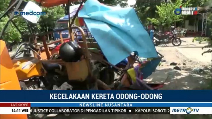 Kronologis Kecelakaan Kereta Odong-odong di Demak