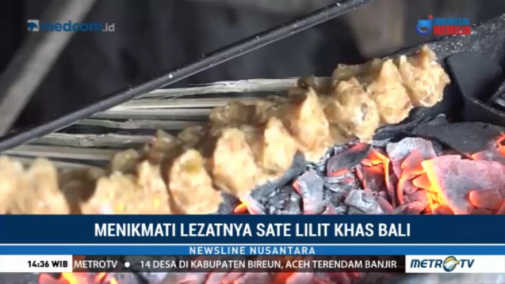 Menikmati Lezatnya Sate Lilit Khas Bali