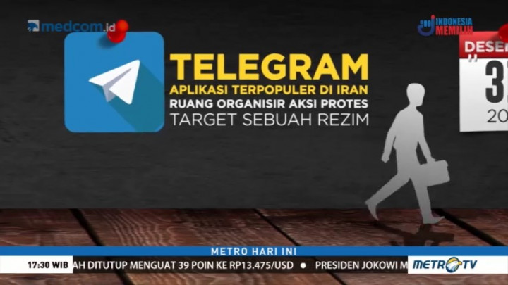Pemerintah Iran Blokir Instagram dan Telegram