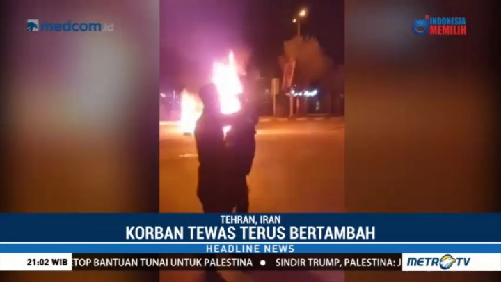 Gelombang Unjuk Rasa di Iran Makin Meluas