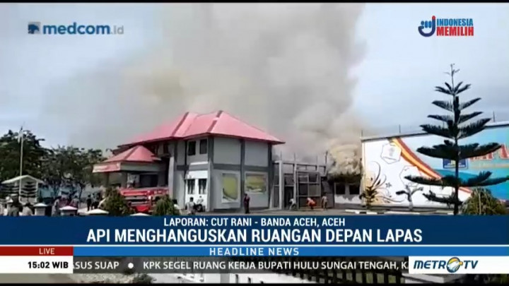 Napi Bakar Lapas Kelas II-A Banda Aceh