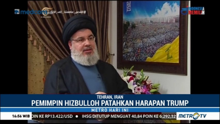 Pemimpin Hizbullah Patahkan Harapan Trump soal Aksi Protes di Iran