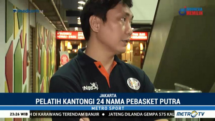 Fictor Roring Kantongi 24 Nama Pebasket Putra untuk <i> Test Event </i> Asian Games