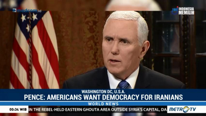 Pence: Americans Want Democracy for Iranians