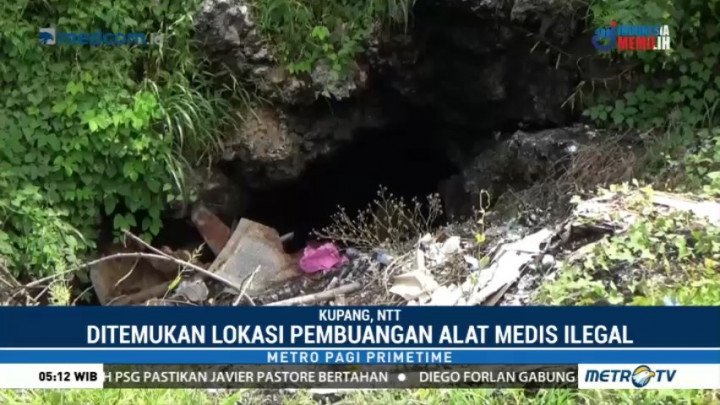 Polres Kelapa Lima Temukan Lokasi Pembuangan Limbah Medis Ilegal