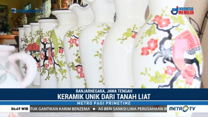 Melihat Keramik Apik dari Klampok yang Mendunia