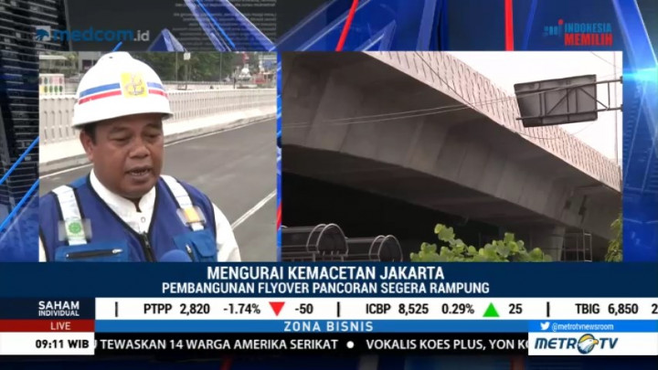 Flyover Pancoran Ditargetkan Beroperasi Pertengahan Januari 2018