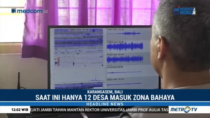 Radius Rawan Bencana Gunung Agung Diturunkan Jadi 6 Km