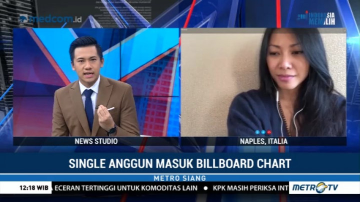 Anggun Bangga dan Senang Singlenya Masuk Billboard Chart