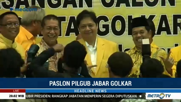 Golkar Resmi Usung Deddy Mizwar-Dedi Mulyadi di Pilgub Jabar