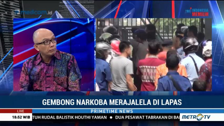 Gembong Narkoba Merajalela di Lapas