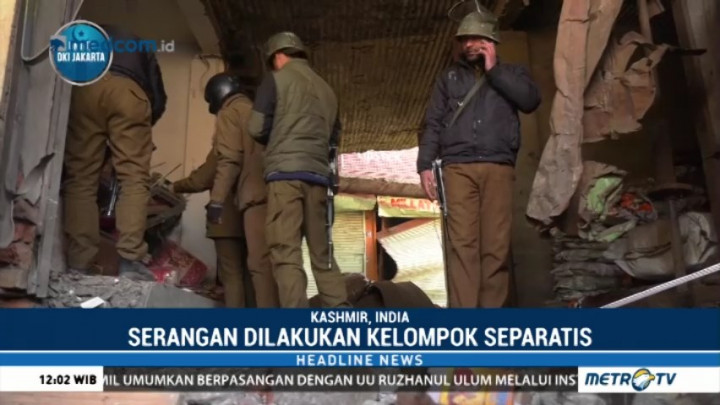 Ledakan Bom di Kashmir Tewaskan Empat Polisi