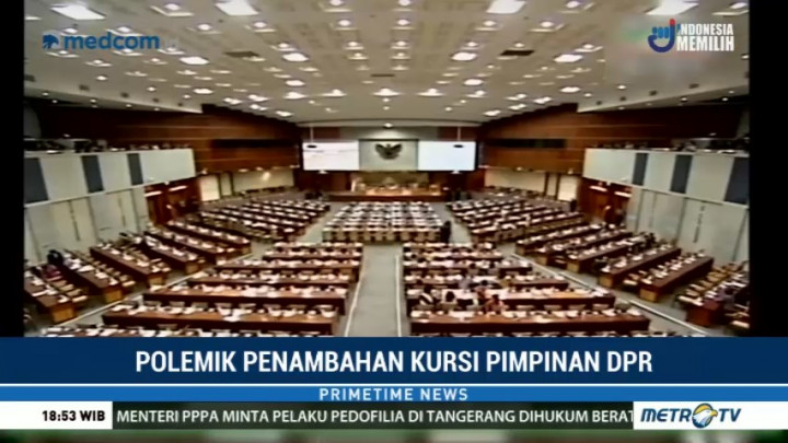 Polemik Penambahan Kursi Pimpinan DPR
