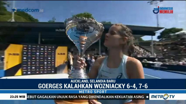 Julia Goerges Juara Tenis WTA ASB Classic