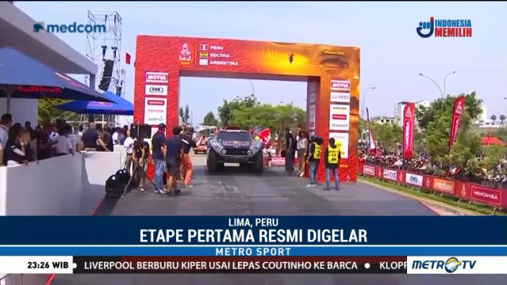 Etape Pertama Reli Dakar 2018 Dimulai