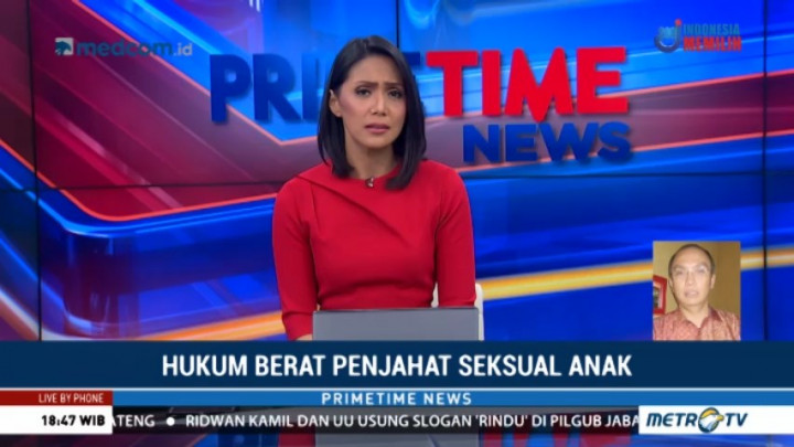 Ini Penyebab Hukuman Kekerasan Seksual Anak Tak Maksimal