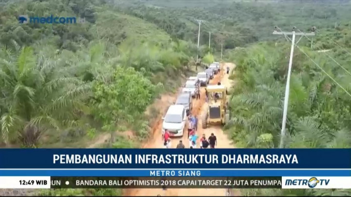 Kabupaten Dharmasraya Tingkatkan Pembangunan Infrastruktur