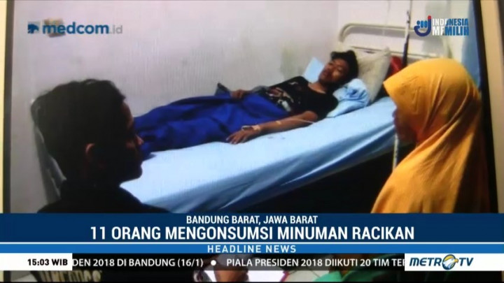 9 Buruh Pabrik Tewas Setelah Konsumsi Miras Oplosan