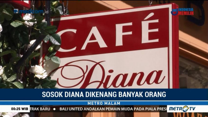 Mengenang Putri Kesayangan Warga Inggris di Cafe Diana