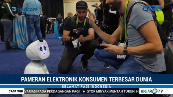 Pameran Elektronik Konsumen Terbesar di Dunia Digelar di Las Vegas
