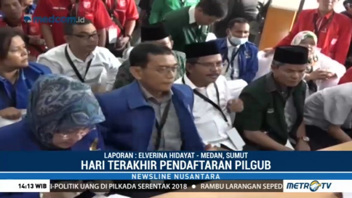 JR Saragih-Ance Selian Lengkapi Berkas Pendaftaran Pilgub Sumut