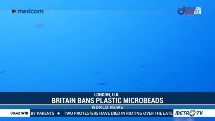 Britain Bans Plastic Microbeads