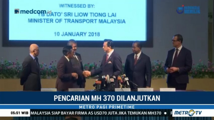 Malaysia Kembali Cari Pesawat MH370